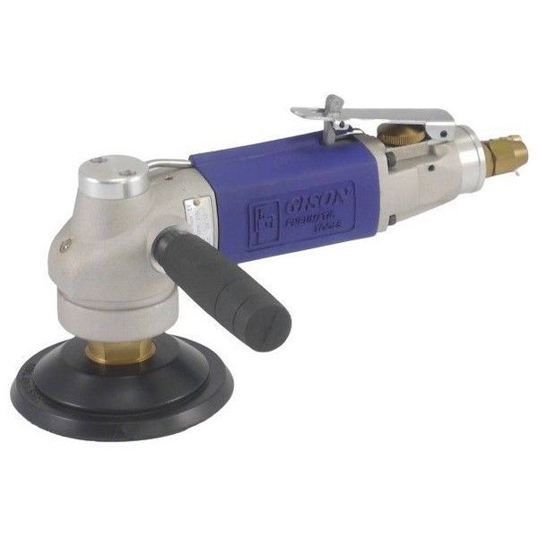 Wet Air Sander,Polisher for Stone (5000rpm, Rear Exhaust, Safety Lever
