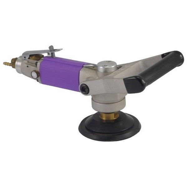 Air Wet Polisher,Sander for Stone (3600rpm, Rear Exhaust, Safety Lever