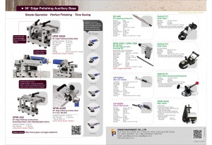 Beveling Auxiliary Base, Edge Polishing Auxiliary Base, Air Hammer, Micro Air Grinder, Wet Air Belt Sander