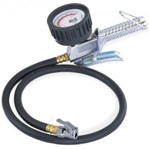 3-Function Tire Pressure Gauge (85cm Hose)