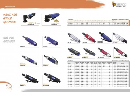 Mini Air Angle Grinder, Air Die Grinder