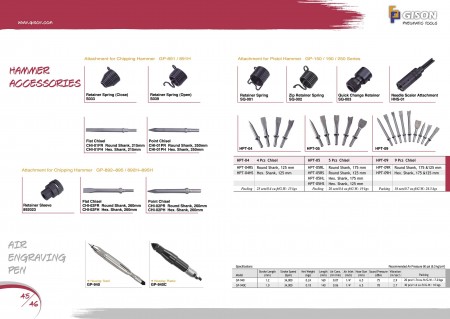 Air Hammer Accessories, Air Engraving Pen