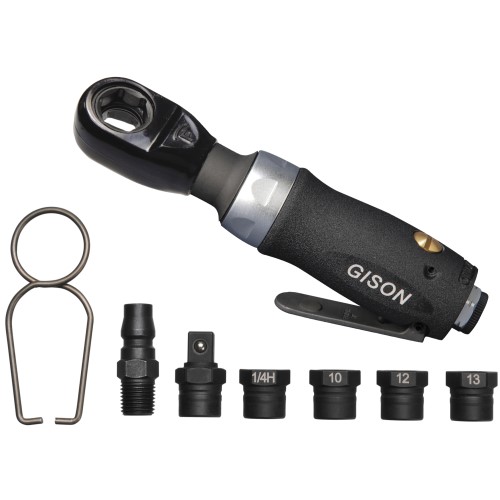 1/4" Mini ThruHole Air Ratchet Wrench (30 ft.lb) Manufacturer GISON