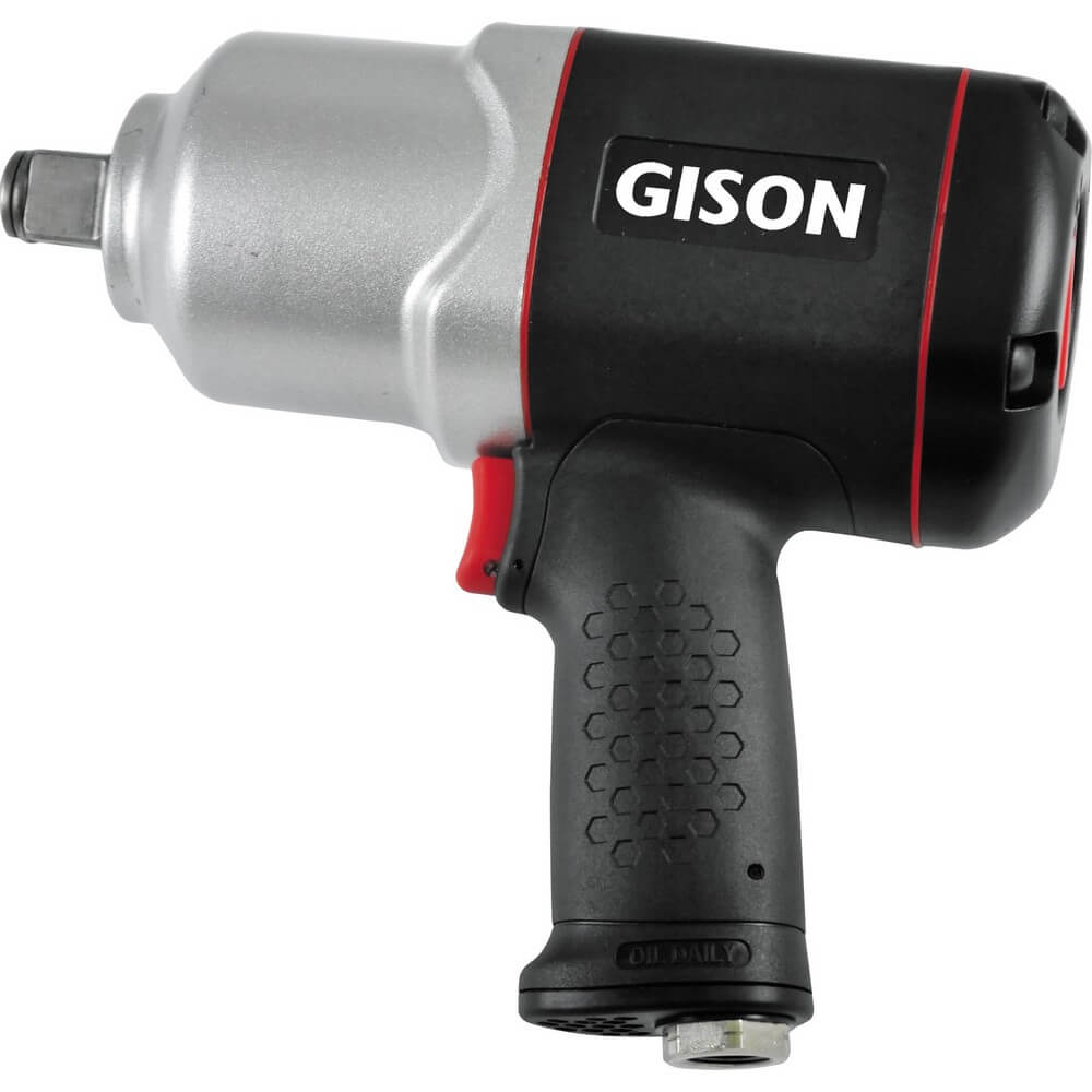3117 Werkzeug Hi TORQUE 3/4" Air Impact Gun 1860 Nm Metal Case Twin Hammer 