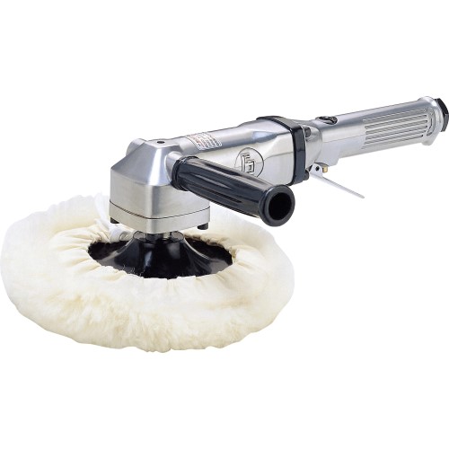 Pneumatic Sander 7 Mini Polisher 4500rpm Pneumatic Air Angle Sander Air Orbital Polisher with Sanding Disc for Auto Sanding Tools 
