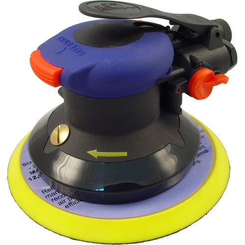 6" Air Random Orbit Palm Sander Palm Sander 360 Degree Exhaust DA Sander 